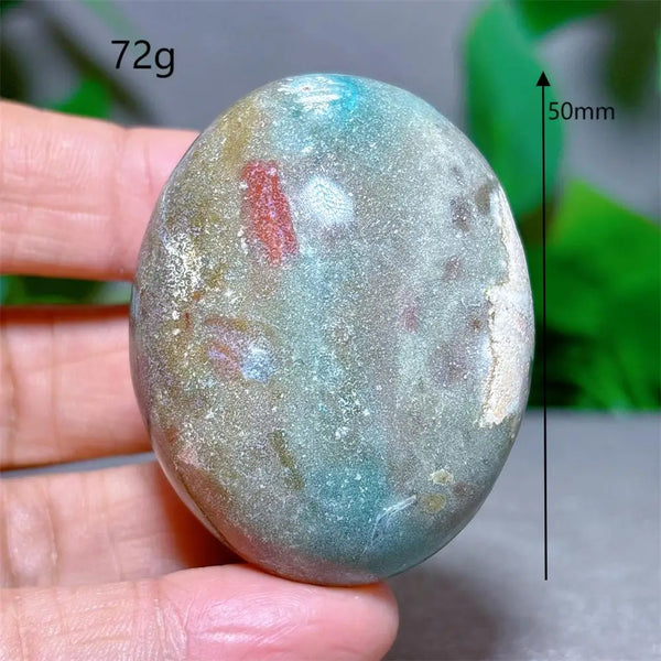 Ocean Jasper Palm Stone-ToShay.org