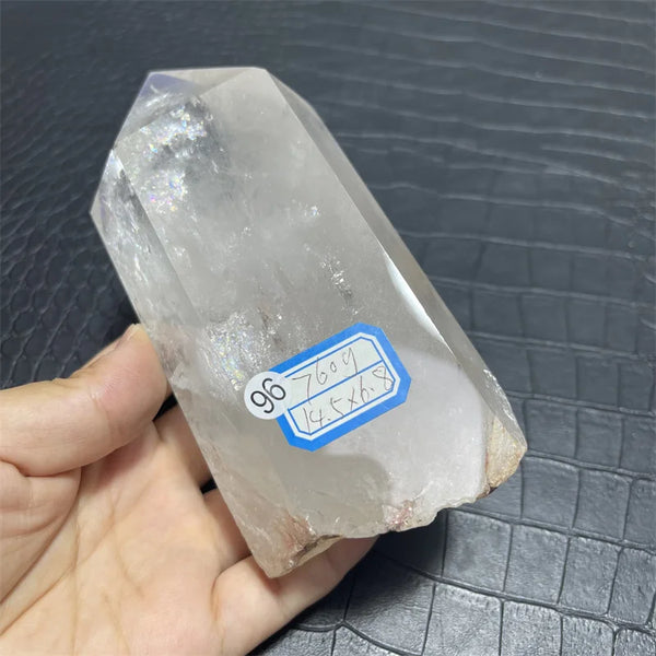 Clear Lemurian Seed Quartz Point-ToShay.org