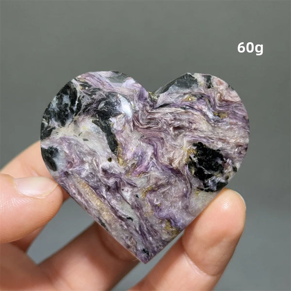 Purple Dragon Crystal Heart-ToShay.org