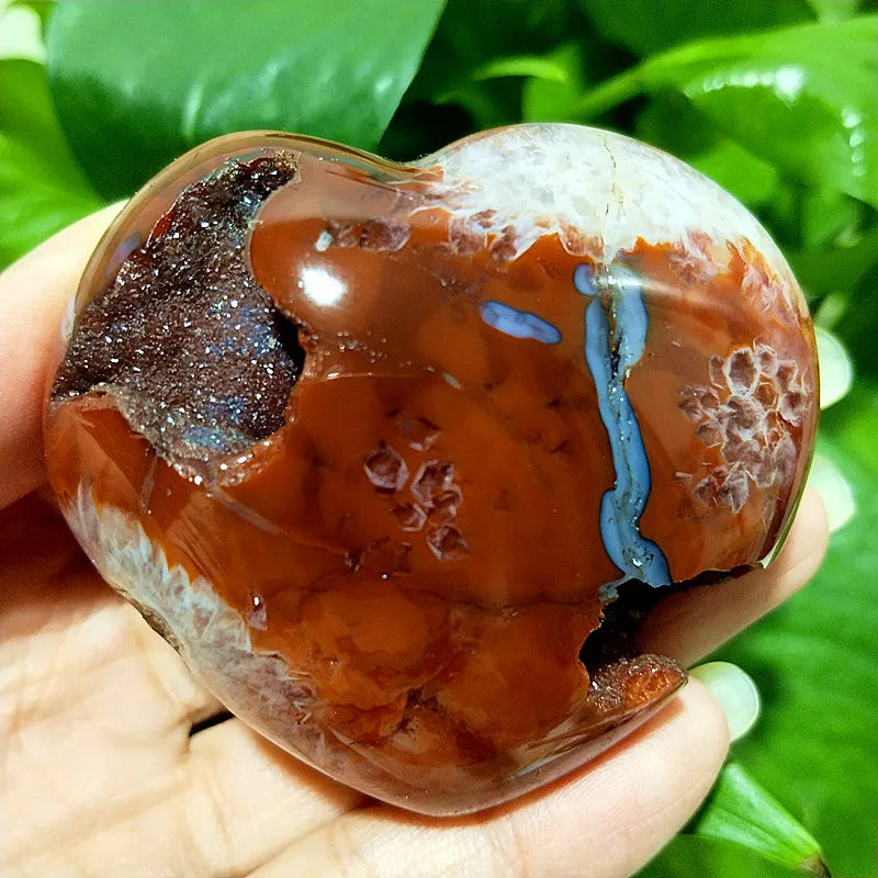 Red Agate Heart-ToShay.org