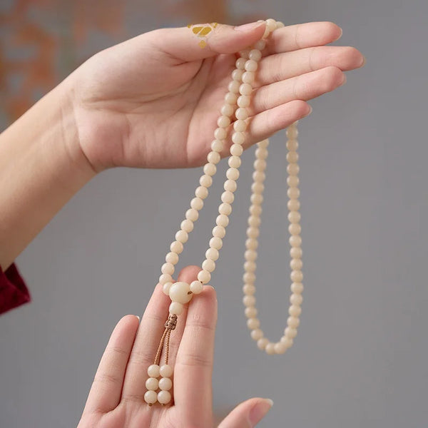White Lotus Root Bracelet-ToShay.org