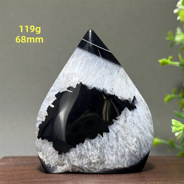 Black Agate Flame-ToShay.org
