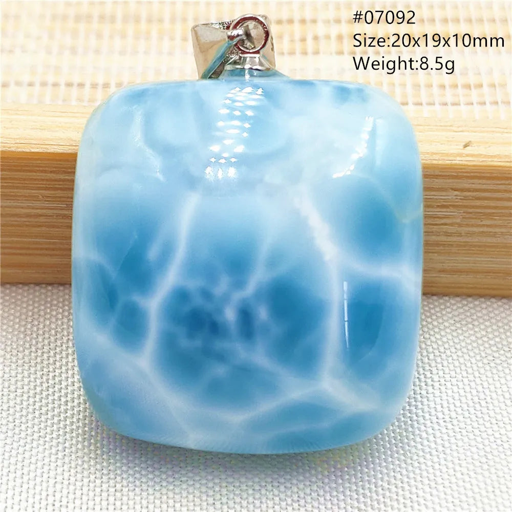 Blue Larimar Pendant-ToShay.org