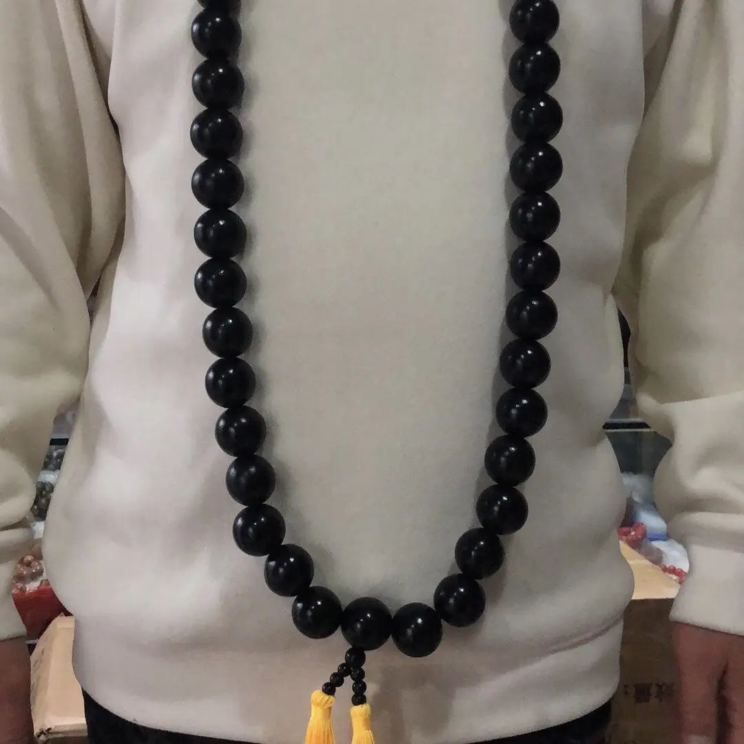 White Peach Wood Monk Beads-ToShay.org