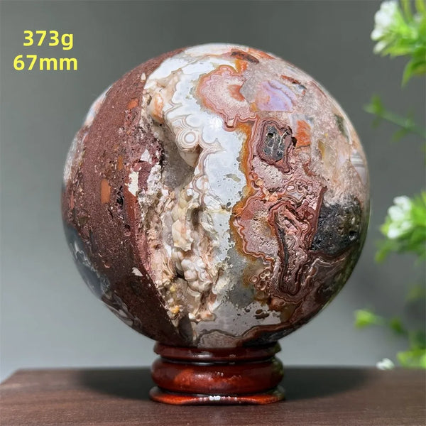 Brown Agate Ball-ToShay.org