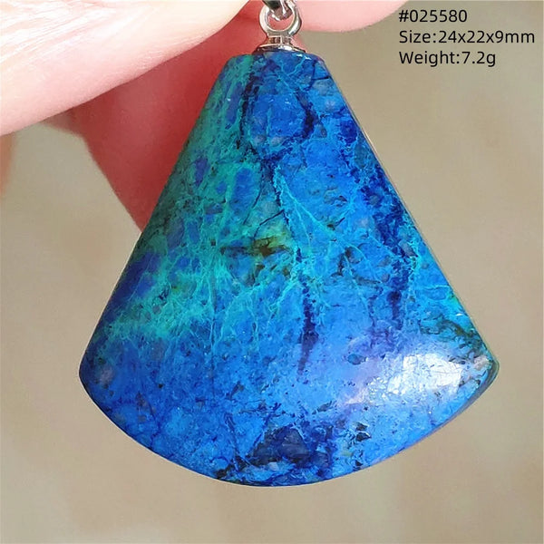 Blue Azurite Pendant-ToShay.org