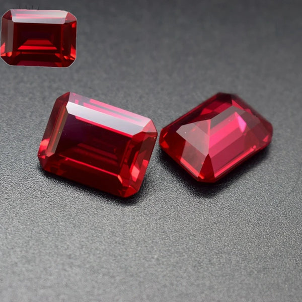 Red Crystal Cut Ruby-ToShay.org