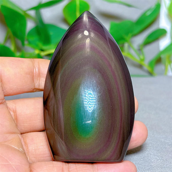 Rainbow Obsidian Torch-ToShay.org