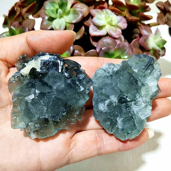 Blue Fluorite Crystal-ToShay.org