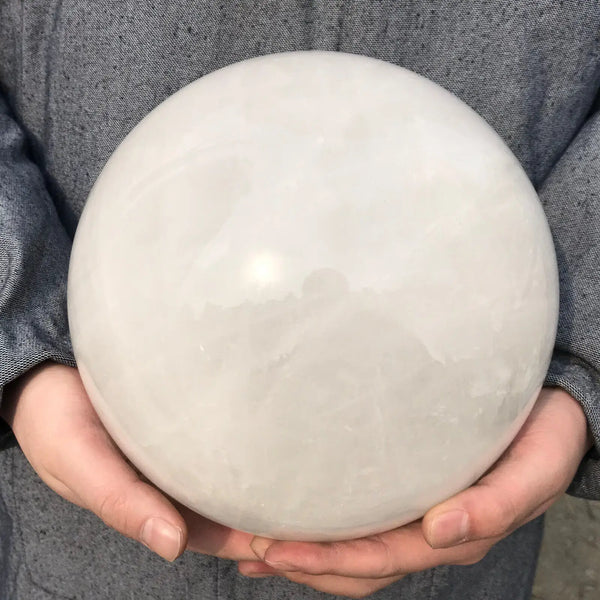 White Quartz Crystal Ball-ToShay.org