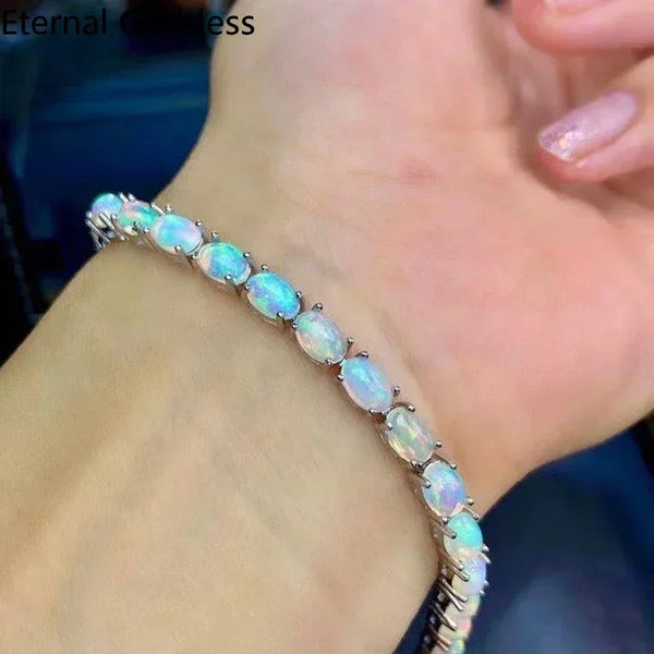Rainbow Opal Bracelet-ToShay.org