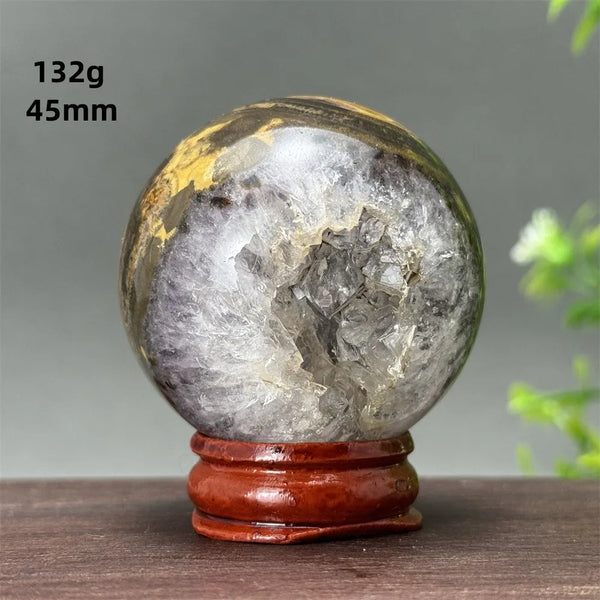 Ocean Jasper Geode Ball-ToShay.org