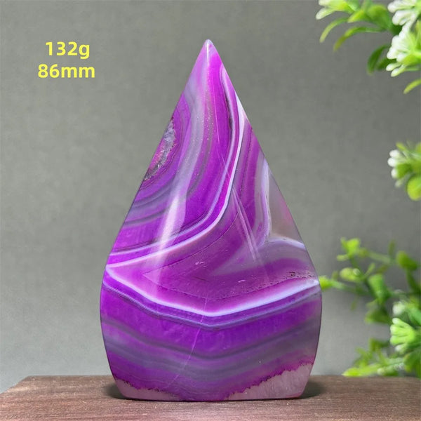 Purple Agate Torch-ToShay.org