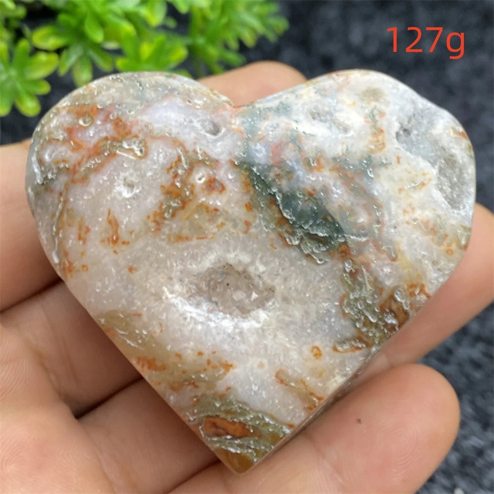 Green Aquatic Agate Geode-ToShay.org