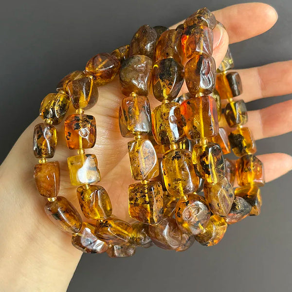 Yellow Amber Bracelet-ToShay.org