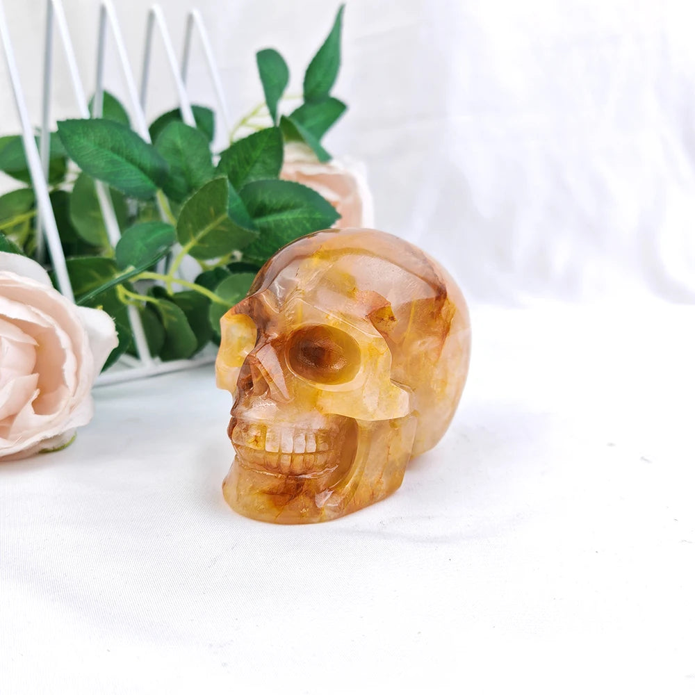 Yellow Golden Healer Skull-ToShay.org