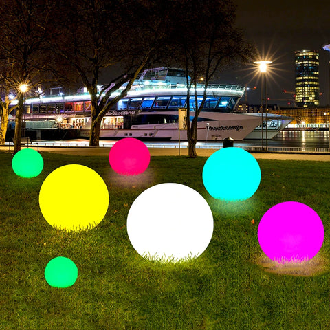 Garden Ball Lights-ToShay.org