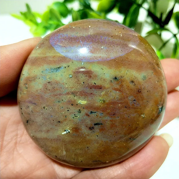 Ocean Jasper Palm Stone-ToShay.org