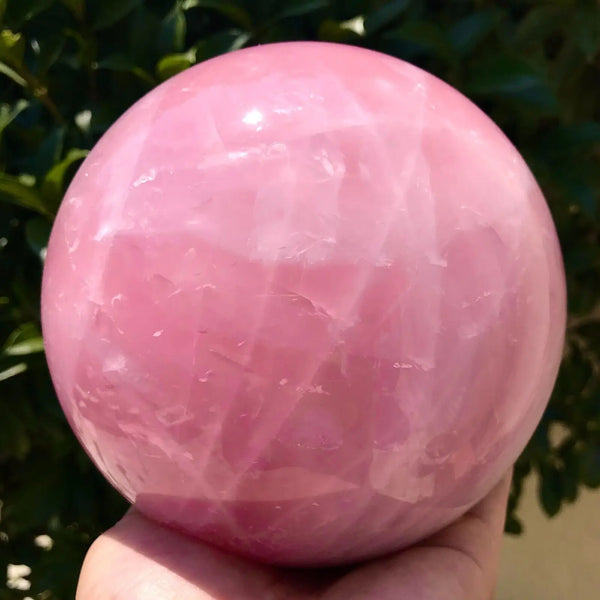 Pink Rose Quartz Ball-ToShay.org
