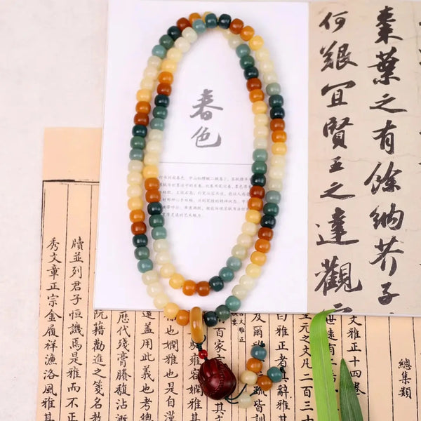 Mixed Jade Buddha Beads-ToShay.org