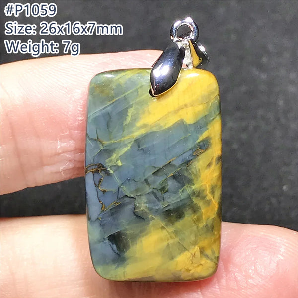 Blue Pietersite Pendant-ToShay.org