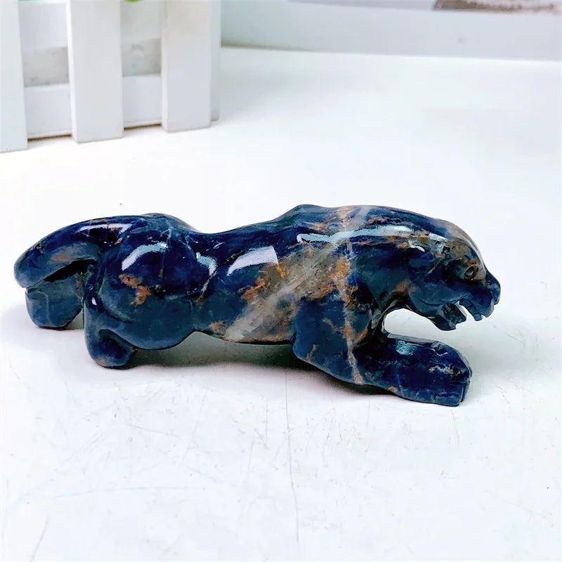 Blue Sodalite Cheetah-ToShay.org