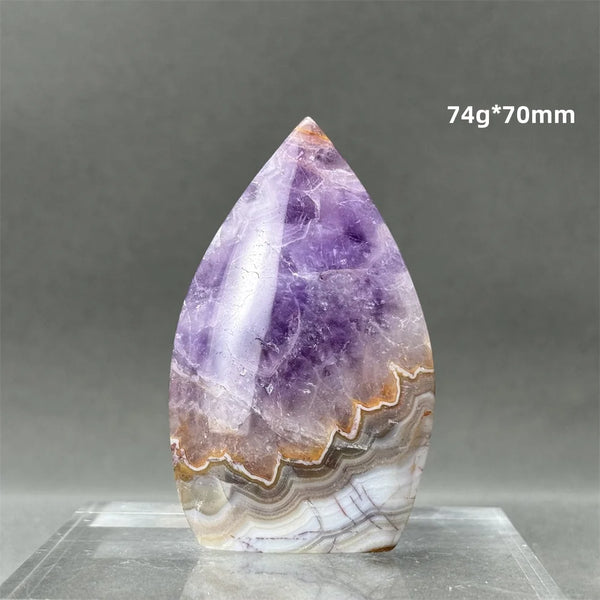 Purple Amethyst Agate Torch-ToShay.org