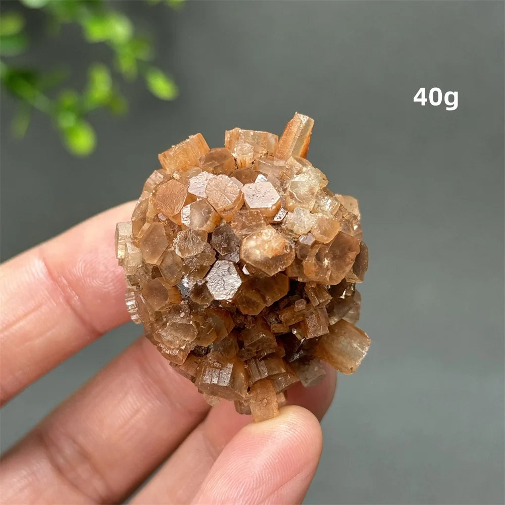 Orange Aragonite Crystal-ToShay.org