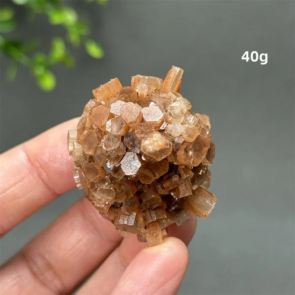 Orange Aragonite Crystal-ToShay.org