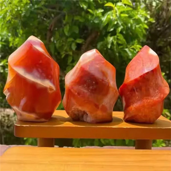 Red Agate Carnelian Flame-ToShay.org