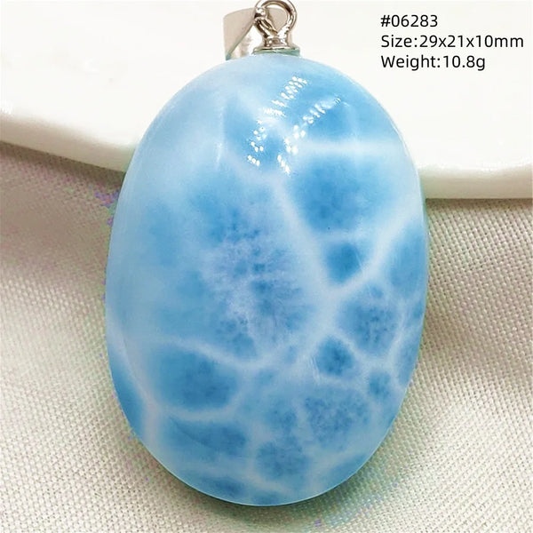 Blue Larimar Pendant-ToShay.org