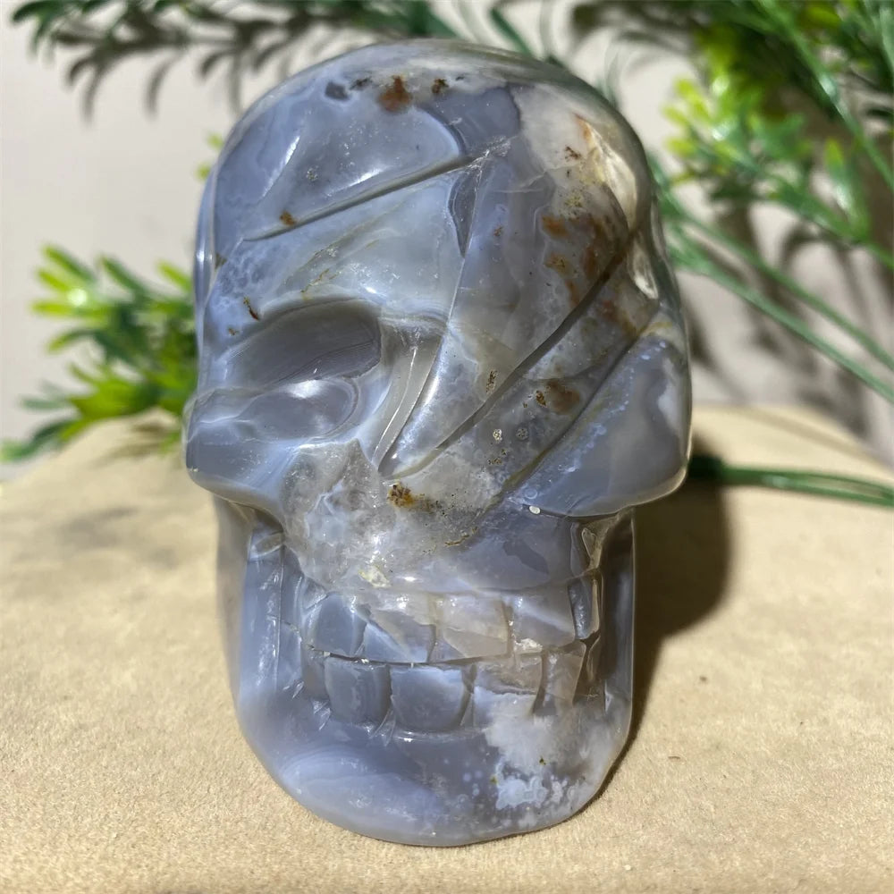 Purple Amethyst Quartz Skull-ToShay.org