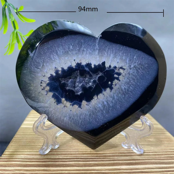 Black Agate Heart-ToShay.org
