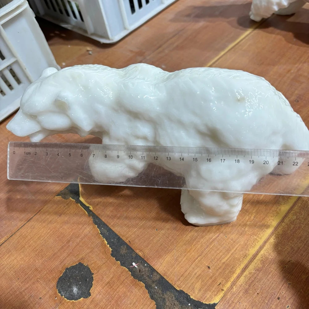 White Jade Polar Bear-ToShay.org