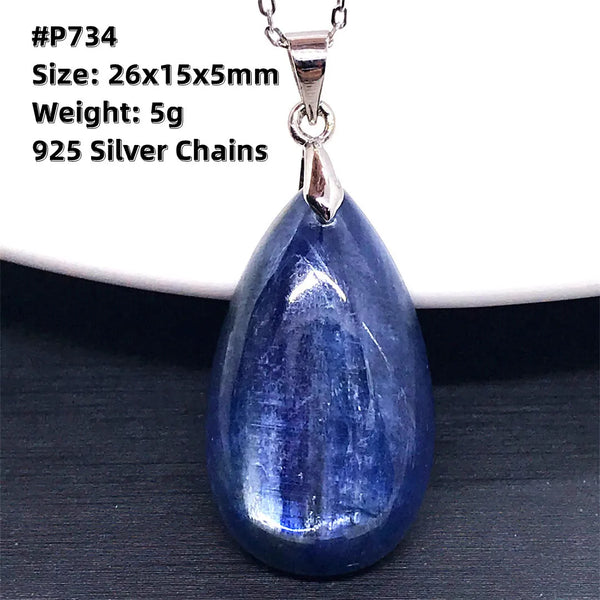 Blue Kyanite Pendant-ToShay.org