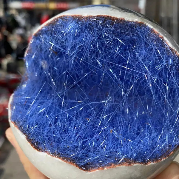 Blue Goethite Ore Ball-ToShay.org