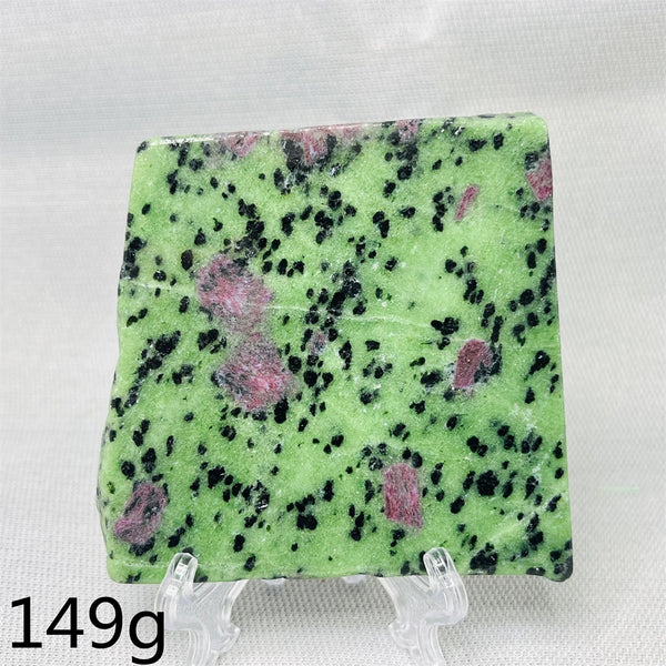 Green Epidote Slice-ToShay.org