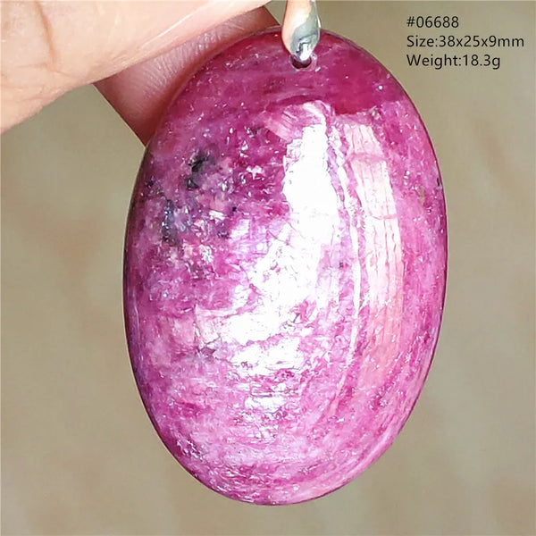 Red Ruby Zoisite Pendant-ToShay.org