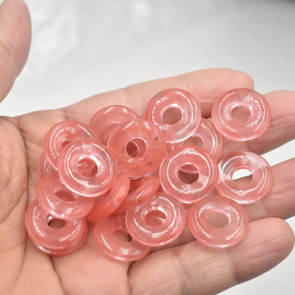 Mixed Crystal Donut Beads-ToShay.org