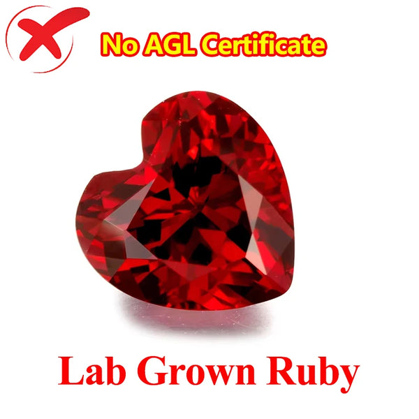 Red Ruby Diamond Heart-ToShay.org