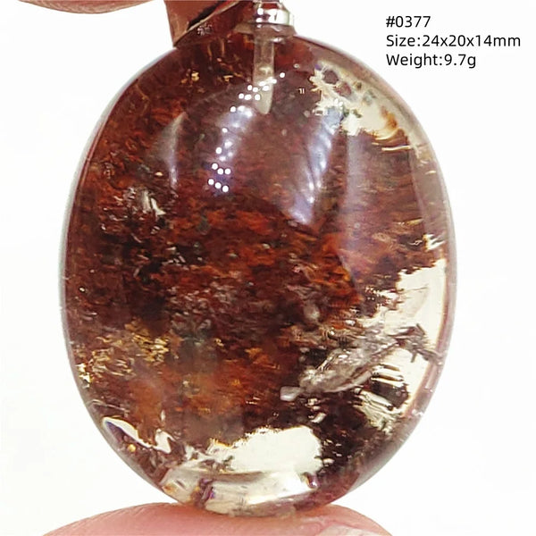 Red Orange Phantom Quartz-ToShay.org