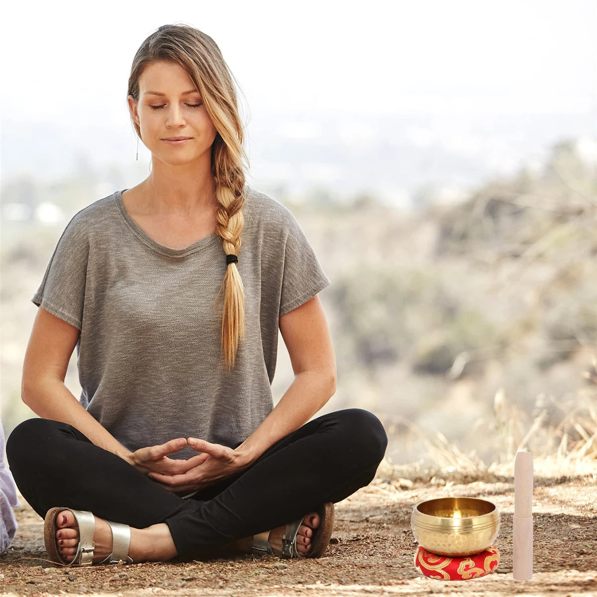 Copper Singing Bowl Set-ToShay.org