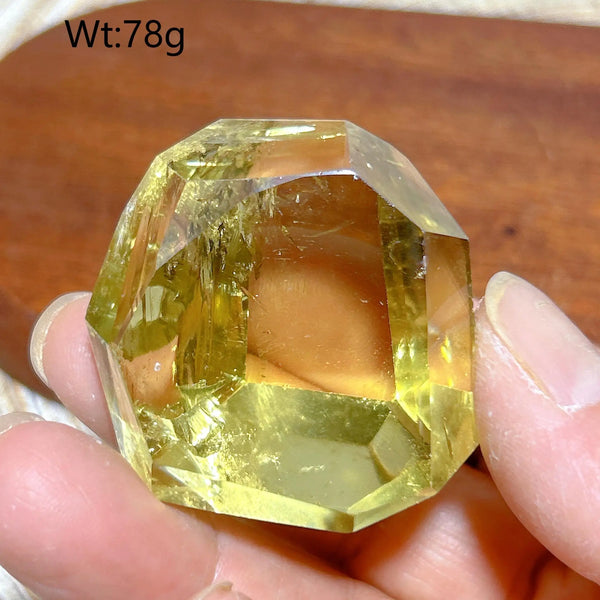 Yellow Smokey Citrine Crystal-ToShay.org