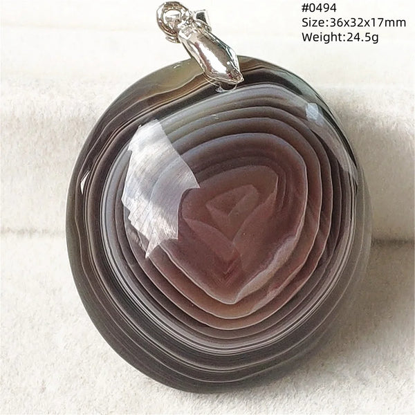Black Red Agate Pendant-ToShay.org