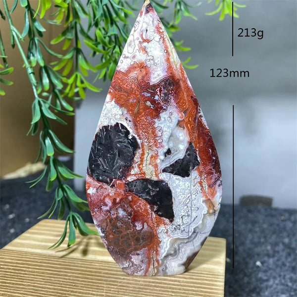 Red Agate Flame Point-ToShay.org