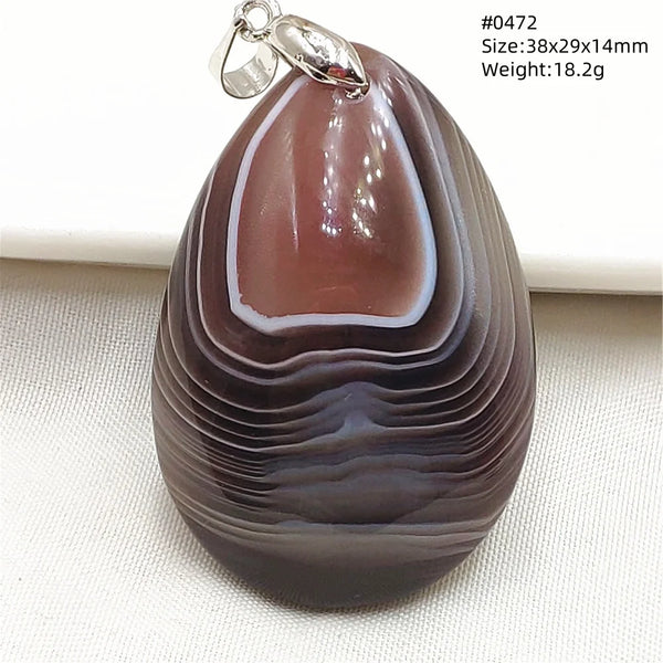 Black Red Agate Pendant-ToShay.org