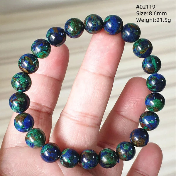 Blue Malachite Azurite Bracelet-ToShay.org