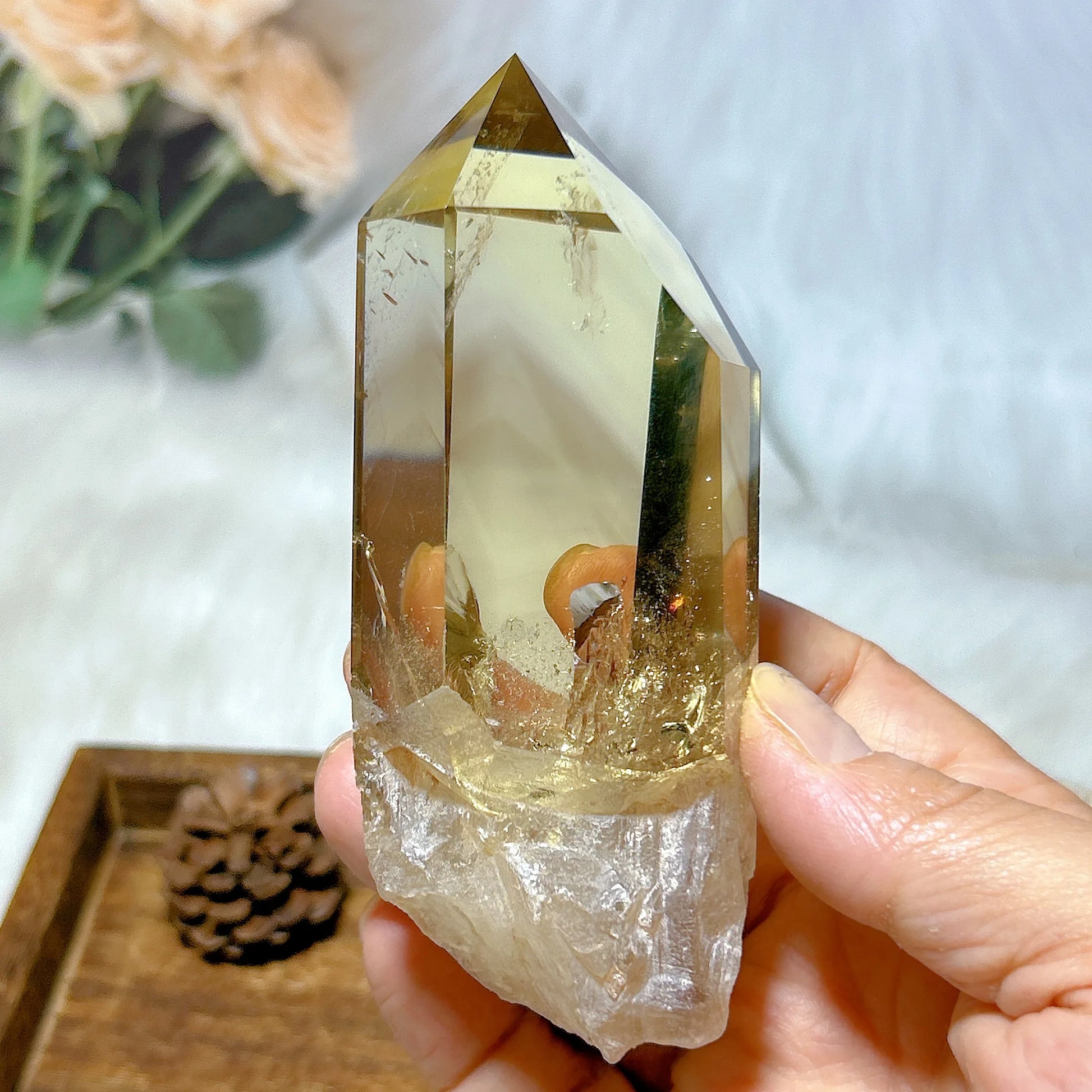 Yellow Citrine Smokey Quartz-ToShay.org