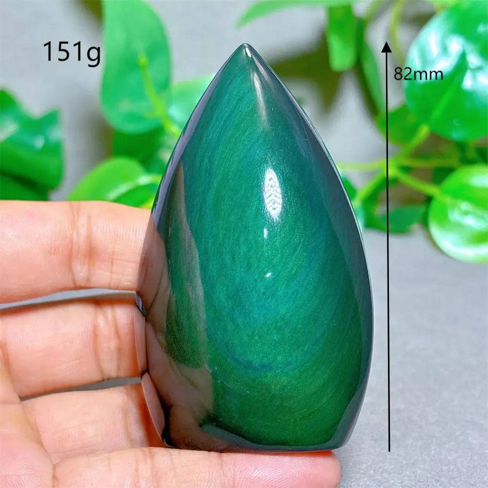 Rainbow Obsidian Torch-ToShay.org