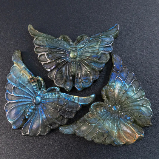 Blue Labradorite Butterfly-ToShay.org